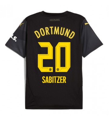 Borussia Dortmund Marcel Sabitzer #20 Bortatröja 2024-25 Kortärmad